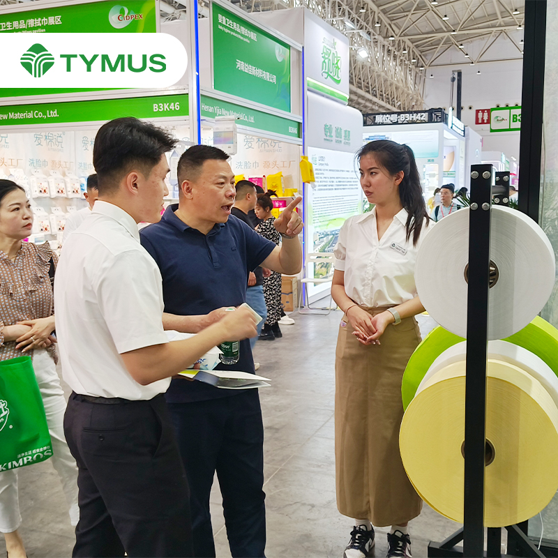 TYMUS Global Trade Show Matrix Shines Mixbond® Technology Untuk merevolusi nonwovens
