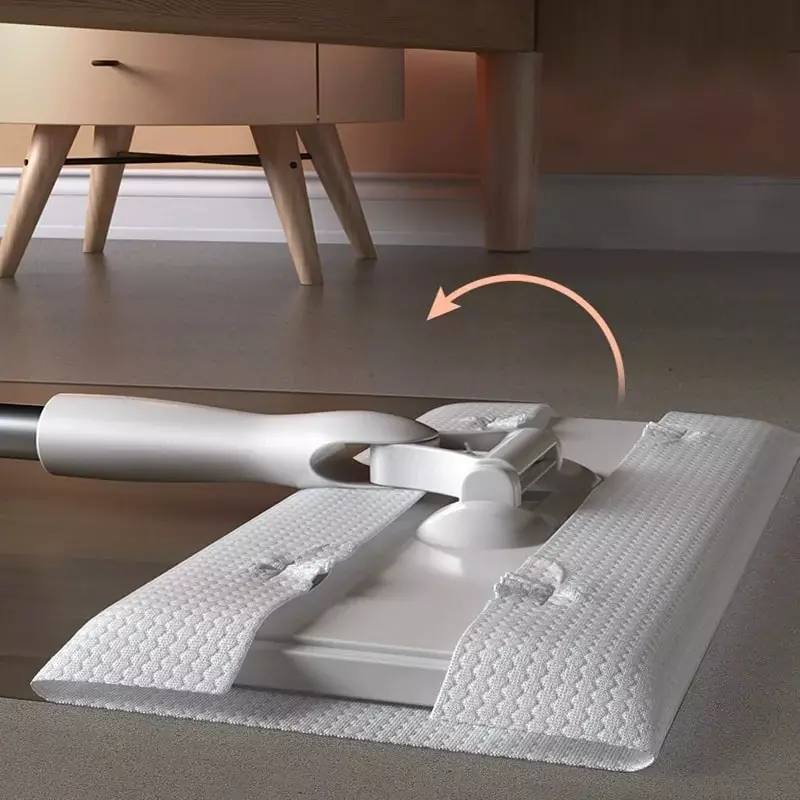 Tymus: Cleaning kering yang mudah untuk lantai tanpa cacat