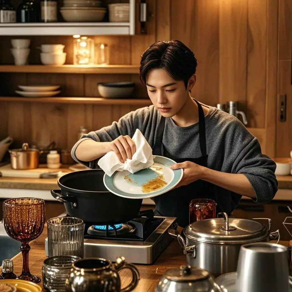 Tisu pembersih tismus untuk dapur