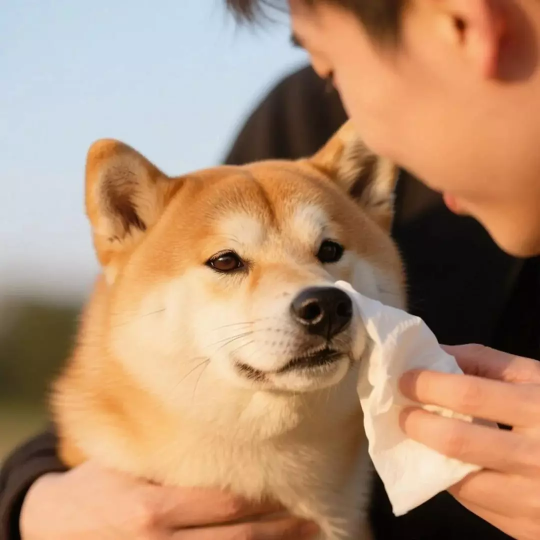 Tisu hewan peliharaan anjing